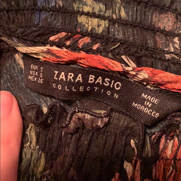 NWOT Zara Basic Unique A-Line dress - Picture 5 of 5